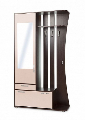 Прихожая "Классик" венге/беленый дуб