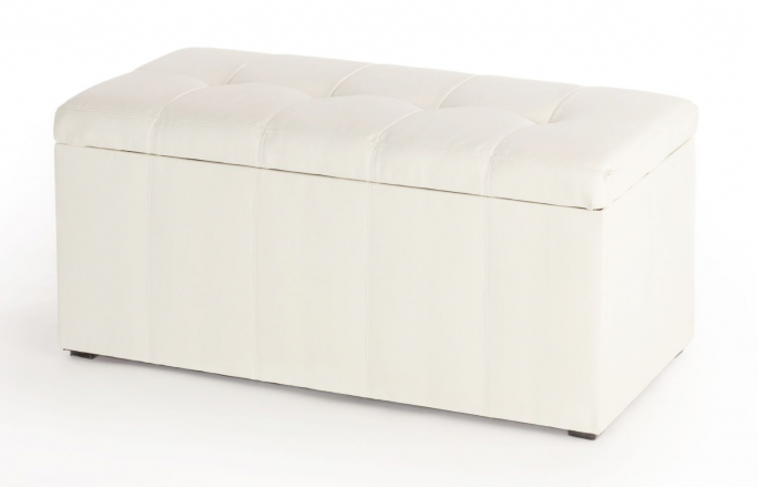 Пуф "Парма-3" белый