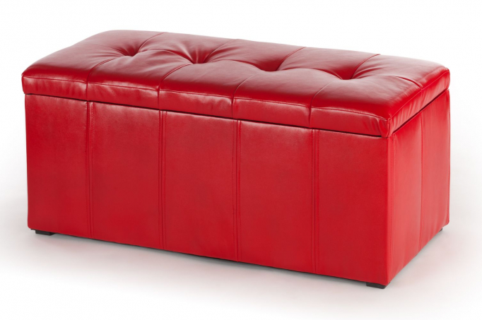 Пуф "Парма-3" красный