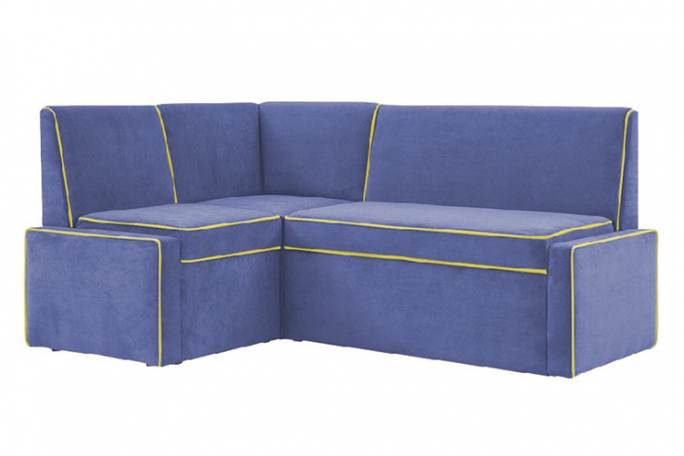 Диван кухонный угловой "Лувр кант" с ящиками