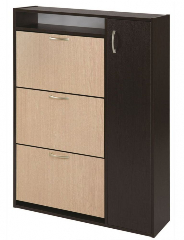 Обувница "ШК-3" венге/беленый дуб