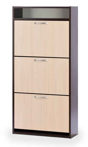 Обувница "К-3" венге/беленый дуб