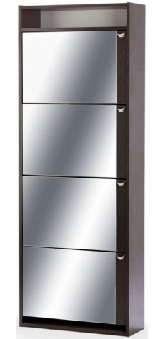 Обувница "К-4" З (зеркальная) венге