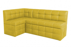Угловой диван-кровать без подлокотников кухонный "дублин" премиум