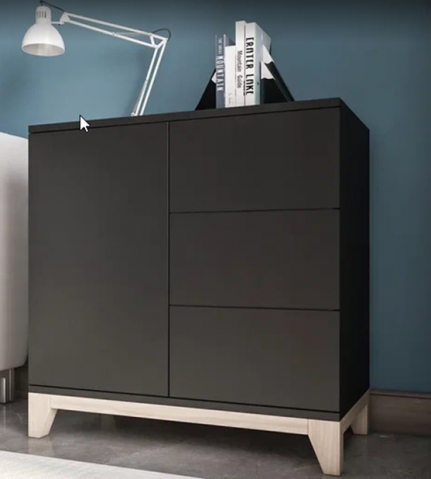 Комод "Хелен 02" черный