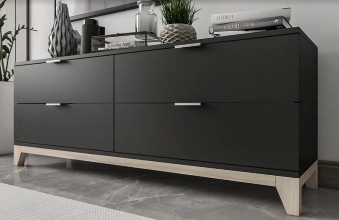 Комод "Хелен 19" черный