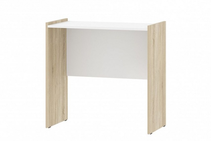 Стол письменный "Симпл" НМ 011.97 белый/дуб сонома