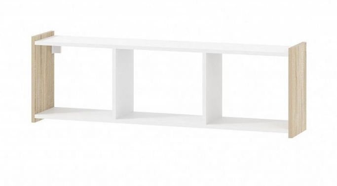 Полка "Симпл" НМ 013.73 белый/дуб сонома