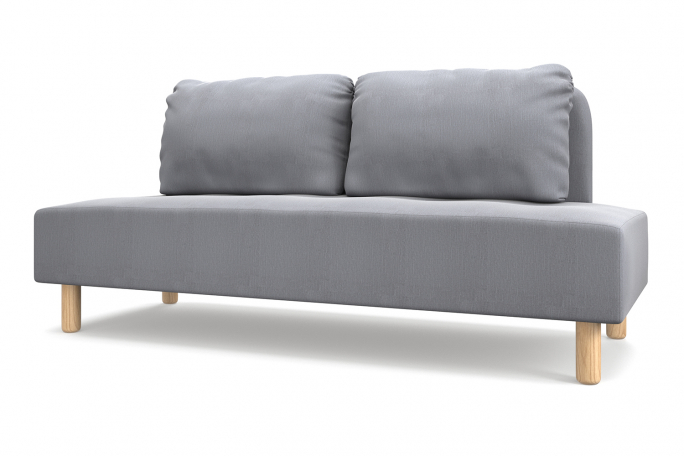 Диван "Свельд Орто" серая рогожка