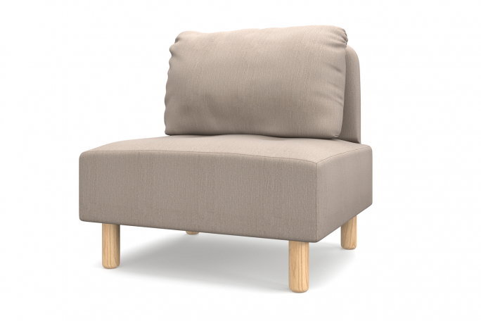 Кресло для отдыха "Свельд" бежевая рогожка