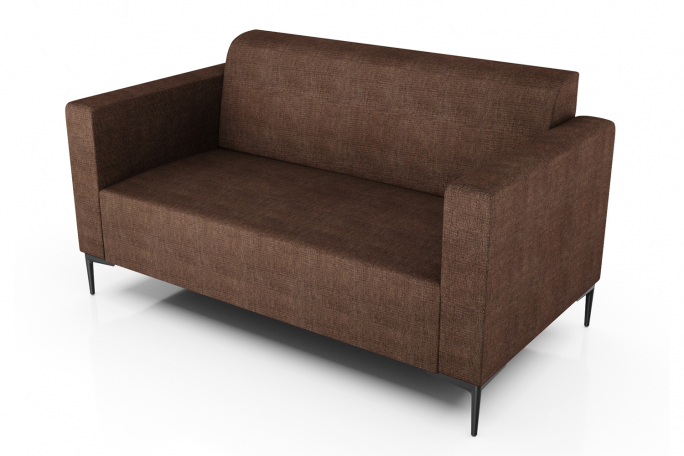 Диван "Ник" темно-коричневая рогожка