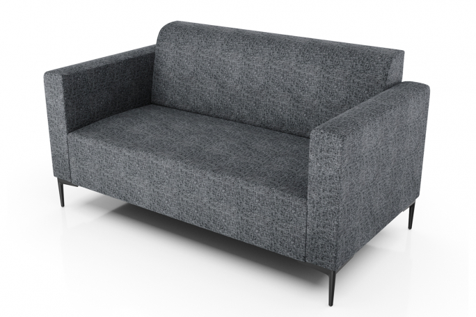 Диван "Ник" графитовая рогожка