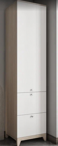 Шкаф "Хелен 32" ламарти кремона шампань/белый