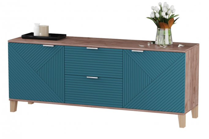 Комод "Марвин 1" Аквамарин