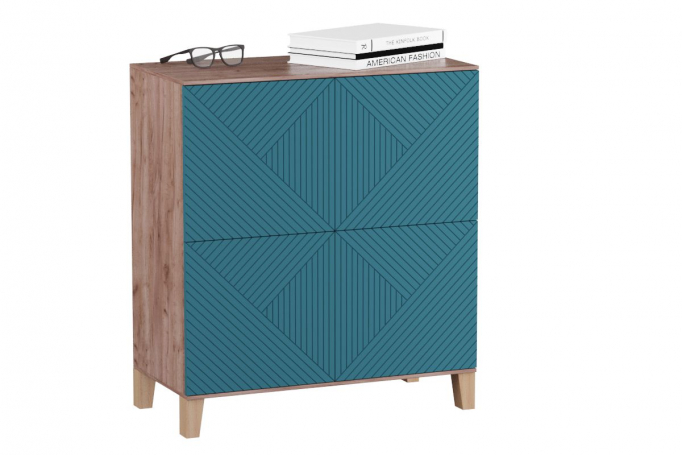 Комод "Марвин 5" Аквамарин