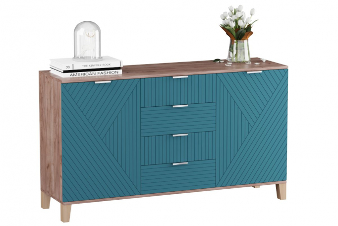 Комод "Марвин 25"  Аквамарин