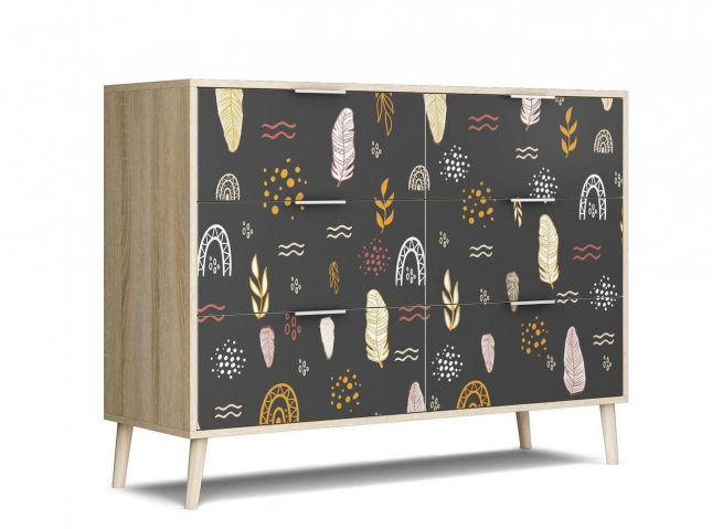 Комод "Бержер 3" Boho (Бохо)