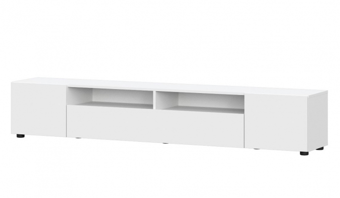Тумба для ТВ "Токио" белый текстурный