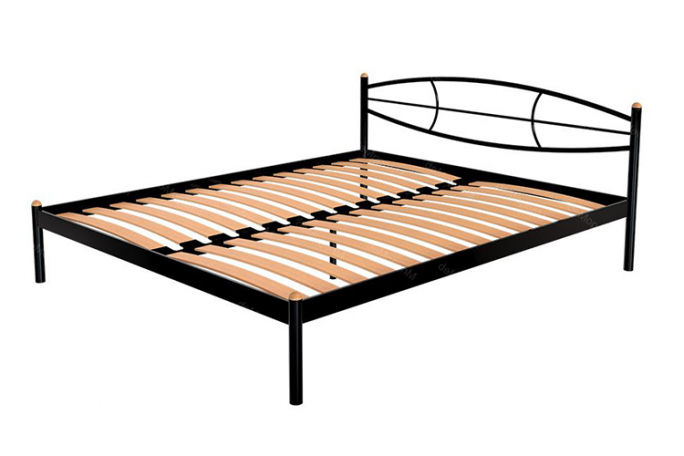 Кровать двуспальная "Аура" с ортопедическим основанием