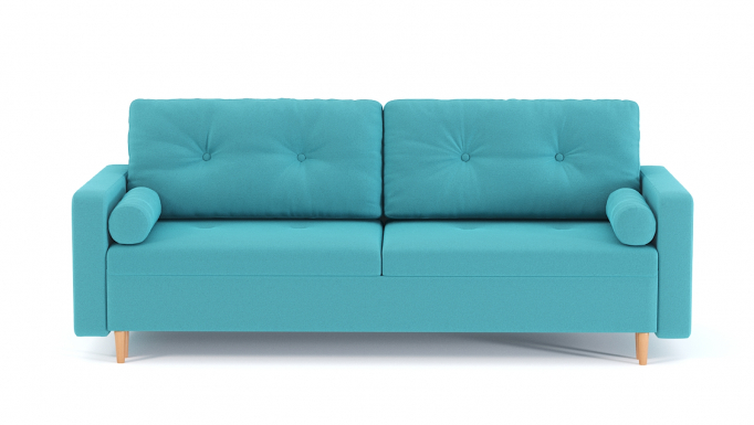 Диван-кровать "Белфаст" велюр Зара Азур 48