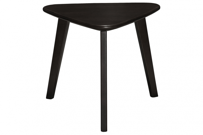 Стол журнальный "Ретро" треугольный, массив, венге