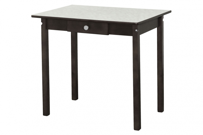 Стол обеденный "ПН" венге, пластик светлый мрамор