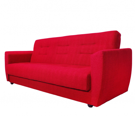 Диван-кровать "Лира" красный