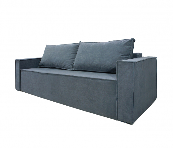 Диван-кровать "Лофт Люкс" велюр, серый