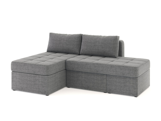 Диван-кровать "Оливер" трансформер рогожка Дрим Грей