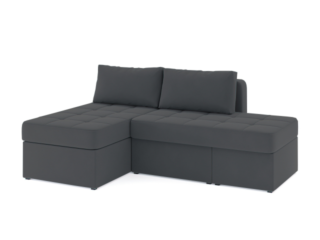 Диван-кровать "Оливер" трансформер велюр Зара Грей 18