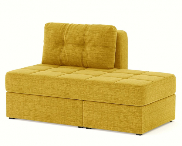 Диван-кровать "Оливер Уно" трансформер рогожка Дрим Йеллоу