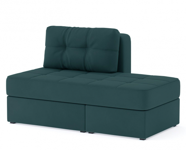 Диван-кровать "Оливер Уно" трансформер велюр Зара Изумруд