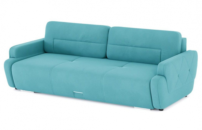 Диван-кровать "Джелонг" велюр Зара Азур 48