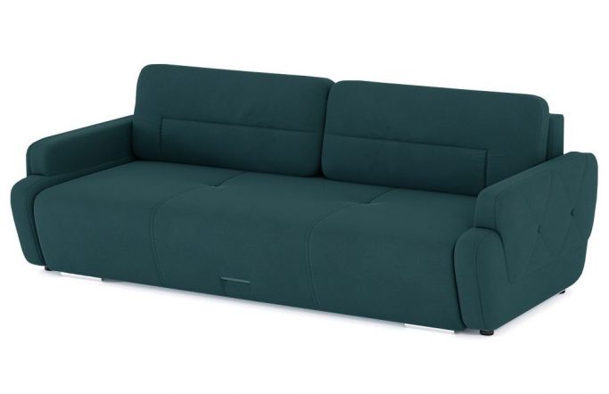 Диван-кровать "Джелонг" велюр Зара Изумруд