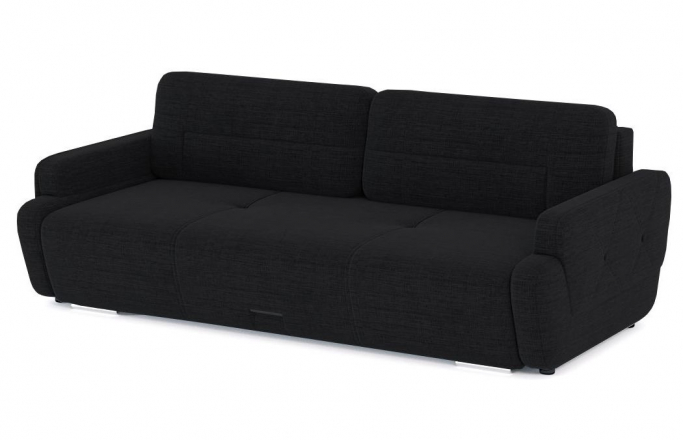 Диван-кровать "Джелонг" рогожка Дрим Блэк