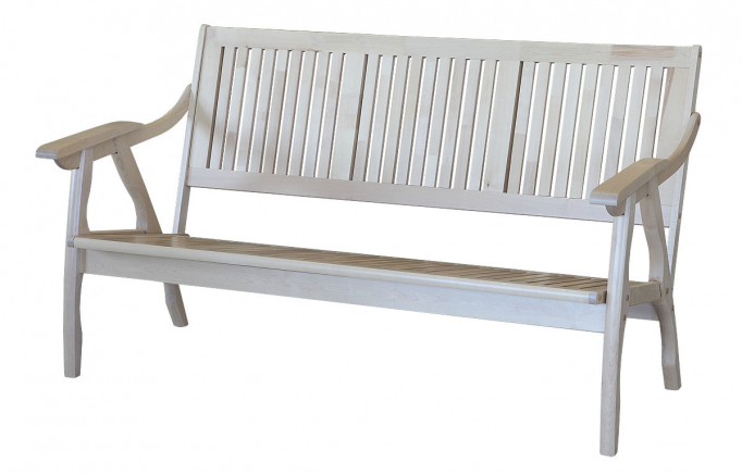 Диван-скамья (массив-решётка)