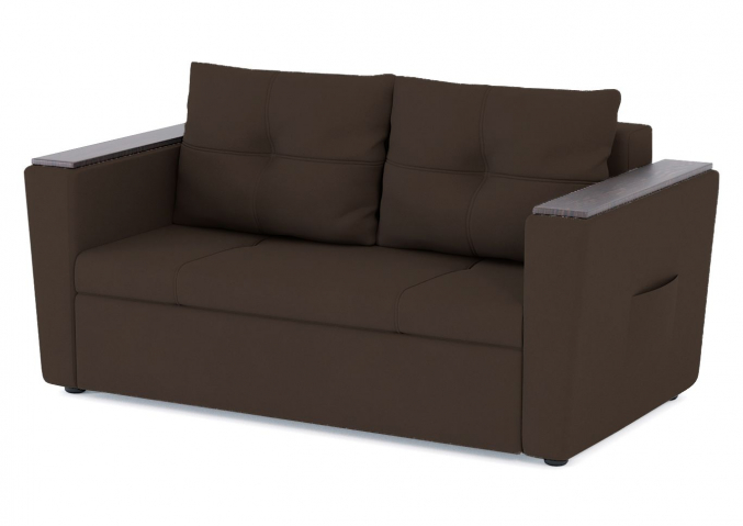 Диван-кровать "Дубай Майами" велюр Зара Браун 20