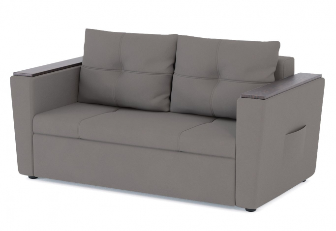 Диван-кровать "Дубай Майами" велюр Зара Лайт Браун 05