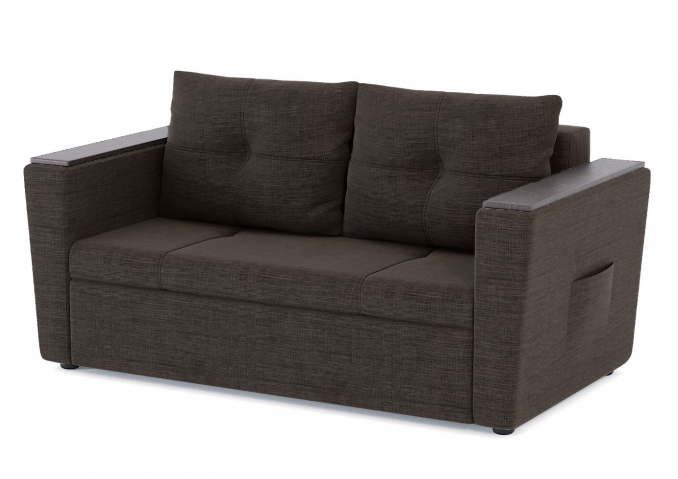 Диван-кровать "Дубай Майами" рогожка Дрим Браун