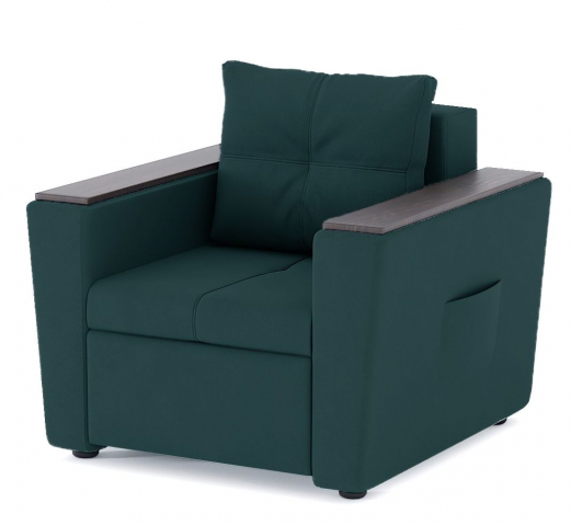 Кресло-кровать "Дубай Майами" велюр Зара Изумруд