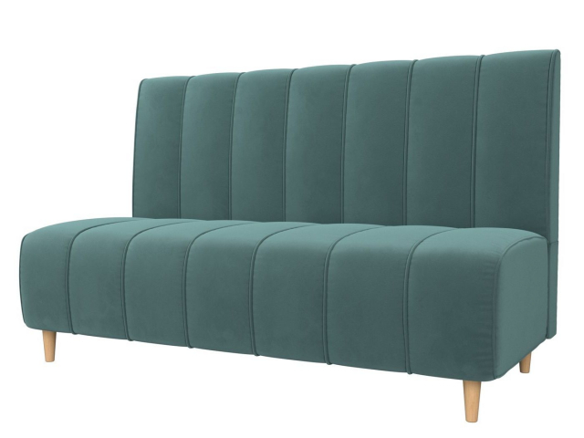 Кухонный диван "Ральф" бирюзовый велюр, 104133