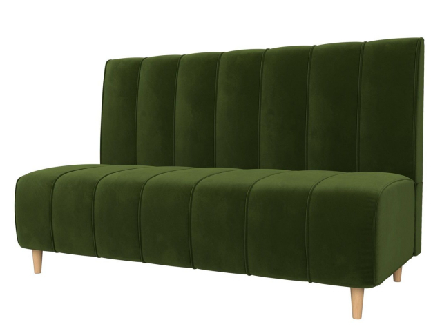 Кухонный диван "Ральф" зеленый микровельвет, 104141