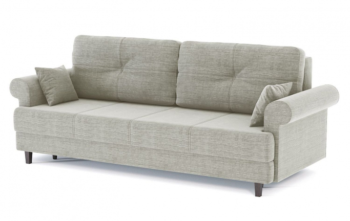 Диван-кровать "Мирта" рогожка Дрим Беж