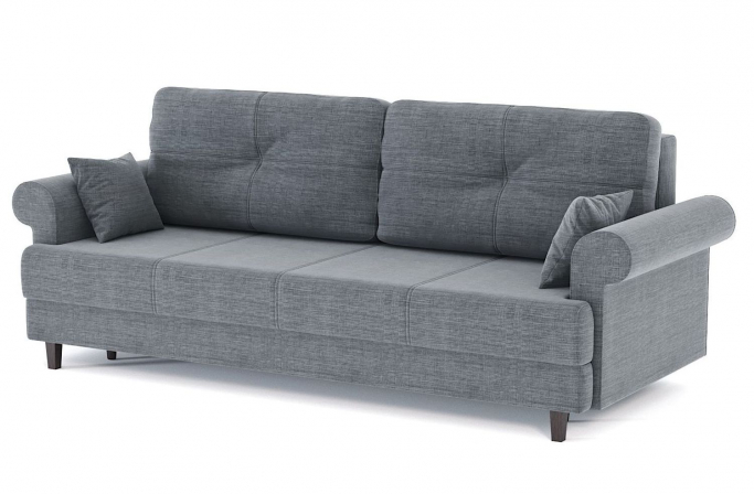 Диван-кровать "Мирта" рогожка Дрим Грей