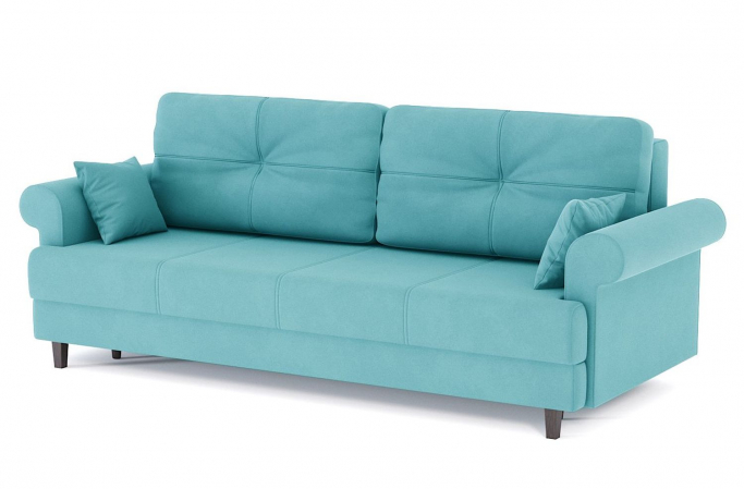 Диван-кровать "Мирта" велюр Зара Азур 48