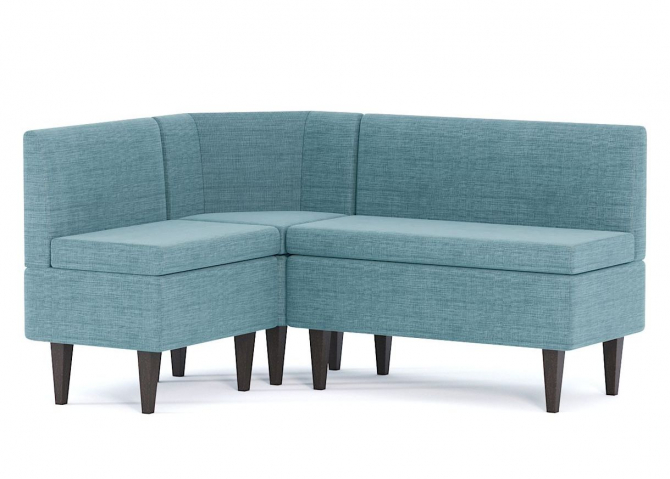 Кухонный угол "Лео" рогожка Дрим Азур