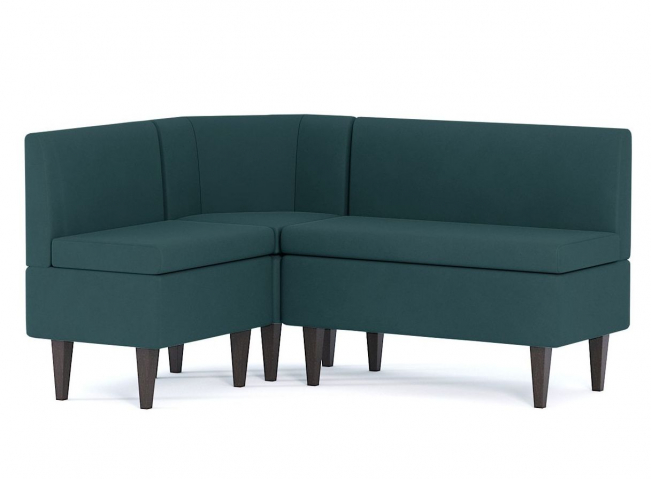 Кухонный угол "Лео" велюр Зара Изумруд