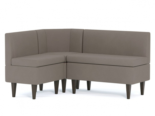 Кухонный угол "Лео" велюр Зара Лайт Браун 05