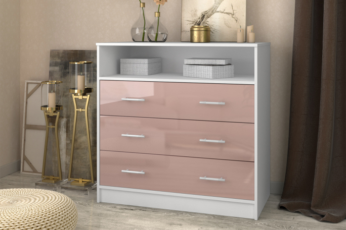 Комод "Бонапарт 3" МДФ глянец