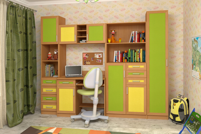 Детская стенка "Томас-3"